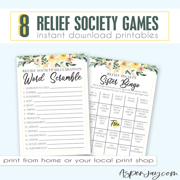 Floral Relief Society 8 Games Bundle