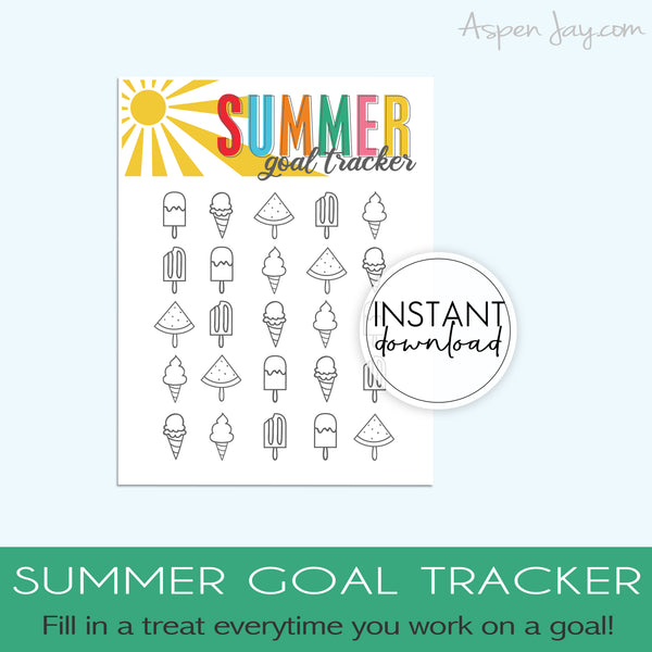 Summer Goal Charts