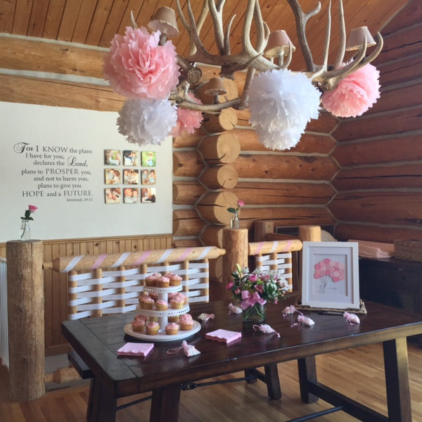 Pink Elephant Balloon Guest Book
