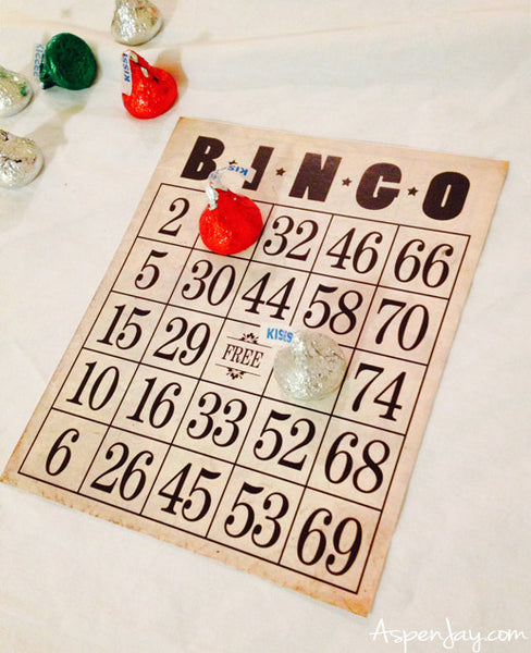 Vintage Bingo Cards