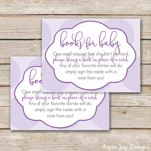 Purple Bunny Books for Baby